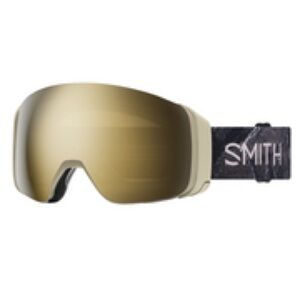 SMITH 4D Mag ChromaPop Gold and Blue Goggles